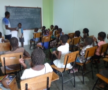 Moçambique: escolinha Santo Inácio ganha novas cores