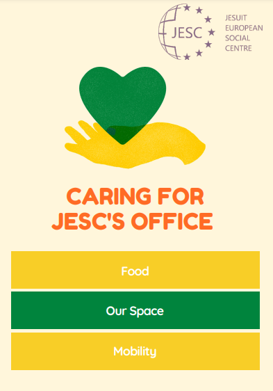 caring for JESC's office